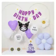 Free Fit Daisy Birthday Balloon Stand Set (Garland)