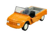 WELLY OLD TIMER 1968 CITROEN MEHARI ORANGE 1:34 DIE CAST METAL MODEL NEW IN BOX