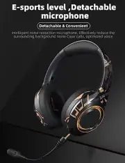Active Noise Cancelling Headphones, EL-A2 Bluetooth wireless Headset (Black)