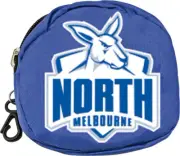 North Melbourne Kangaroos AFL Foldaway Shopping Grocery Tote Carry Bag Pouch ...