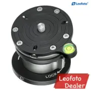 Leofoto LB-75 Leveling Base Quick Adjust Horizontal Head for Tripod，Load 55lb