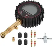 X AUTOHAUX 1 Set Tire Pressure Gauge 200PSI 7cm/2.76Inch Digital Pressure Gauge without Battery Tyre Air PSI Meter for Motorcycle SUV Truck