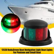 12LED Red&Green For Pontoon and Small Boat Boat Navigation Light Boat Lights