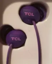 TCL-SOCL300 In Ear Earbuds Wired Noise Isolating Purple