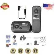 Compact Wireless Remote Camera Shutter Release - Compatible with Canon & Fuji