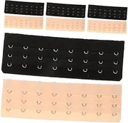 [AKOOSY] Elastic Bra Extender Set 8 Hooks Soft Buckles Bra Extender for Maternity Nursing