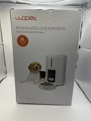 Automatic Pet Cat/Dog Feeder WOPET Food Dispenser W/Desiccant Bag Programmable