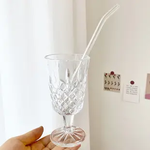 風格獨特透明耐高溫玻璃吸管攪拌棒創造您的健康飲水體驗 (7.7折)