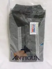 XL Mens Antigua Collared Short Sleeve Embroidered Carolina Panthers Logo Shirt