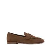 [Prada] Prada Suede Loafers 39 IT BROWN