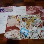 Valentine Day Ephemera Vintage Junk Journal Crafts Doilies Ideals Aunt Martha B