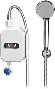 Instant Water Heater, Instant Heating Without Water Storage Preheating, for in-Line Sinks,Under Sink, and Showers with LCD Display
