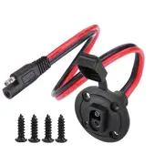 SAE Connector,10AWG SAE Socket Sidewall Port,So Quick Connect Solar Panel Con...