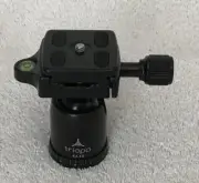 Triopo KJ-1S Tripod Ball Head 360° Panoramic with Quick Release - Bubble Level