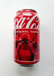 Marvel Limited Edition Coca-Cola DEADPOOL 12oz Collectible Can UNOPENED 2024