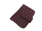 Artificial Leather COIN WALLET Purple Ladies New