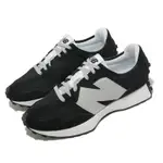 NEW BALANCE 休閒鞋 327 男鞋 黑 銀 復古 大N IU 李知恩 N字鞋 NB 紐巴倫 MS327MM1D