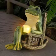 Miniature Frog Garden Statue Home Easter Gifts Decorations Fairy Garden Accessor