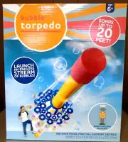 Bubble Torpedo Bubble Blast Off Outdoor Toy