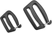 Bag Straps DIY G Hook Webbing Buckles Quick Release Backpack Bag Clips for Luggage Sack Hiking Backpack Strap Outdoor Straps for Bags(25mm,5pcs), 25mm, One Size