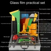 Auto Glass Film Tool Set Specialized Toolkit Small, Medium and Large Squeegee