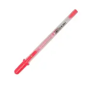 Sakura Gelly Roll Moonlight 06 Gel Pen, 0.6mm, Fluorescent Vermillion, Pack of 1