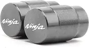 Compatible with Ninja Ninja 400 650 300 250 250R ZX14R ZX10R ZX6R Motorcycle Wheel Tire Valve Caps CNC Aluminum Airtight Covers