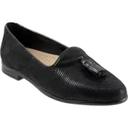 Trotters Liz Tassel Loafer in Black Mini Dot at Nordstrom, Size 11