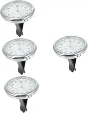 ULTECHNOVO 4 Sets Smart Car Clock Digital Dashboard Projection Clock for Auto Home Office Glass Easy Install