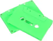 2pcs Cassette Tape Storage Box Organizer Multi Purpose Audio Cassette Storage Holder Protection Cases for Blank Audio Tapes