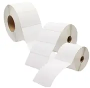 Calibor Direct Thermal Label Rolls 76mmx48mm - 1000 labels per roll (6 rolls)