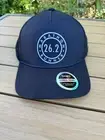 Marathon Runner Hat 26.2 Running Trucker Snapback Mesh Cap Black Boco Gear NEW