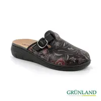 在飛比找momo購物網優惠-【GRUNLAND】義大利手工彈力皮革拇指外翻吸濕透氣厚底前