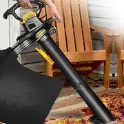 Electric Garden Leaf Blower & Vacuum, 3800w Garden Vacuum and Blowers Shredder, Garden Vac Leaf Vacuum with 40l Leaf Collection Bag | 16:1 Shredding Ratio, 30m Power Cord