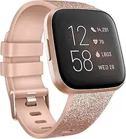 [Tobfit] Sport Bands Compatible with Fitbit Versa/Versa 2/Versa Lite/Versa SE, Soft TPU Wristbands Accessories for Women Men