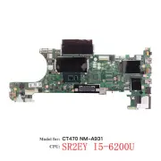 For Lenovo Thinkpad T470 Motherboard CT470 NM-A931 I5-6200U UMA 01HW527