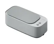 Ultrasonic Cleaning Machine Portable Home Rings Glasses Cleaner Household Jewelry Glasses Watch Washing Accessory (White)