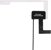 Denash Car DAB Antenna, DAB Car Digital Radio Receiver, Easy to Install Radio Receiver MCX Male Connector for System