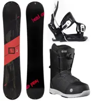 HEAD Rocka 4D 154 cm Men's All Mountain Snowboard+Flow Bindings+BOA Boots NEW