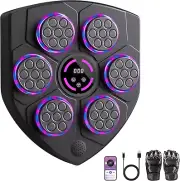 Upgrade Music Boxing Machine with Boxing Gloves Smart Bluetooth Boxing Trainer