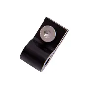 Aeroflow Billet P Style Clamp To suit 12.7mm 1/2" Hard Line - Black