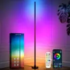 Corner Floor Lamp, Smart RGB LED Corner Lamp with App and Remote control, LED...