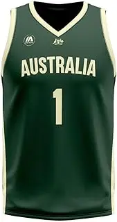 [IA iAthletic] IA Official Dyson Daniels #1 Australia Boomers Jersey – Authentic Game-Day Basketball Singlet | Lightweight, Breathable Performance Fabric | Men’s National Team Edition