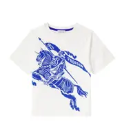 [Burberry Kids] Burberry Kids EBS printed cotton T-shirt Y 14 white