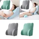 Backrest Pillow Reading Sleeping Pillow Ergonomic Breathable Comfortable Back