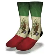 NEW ADULT / JUNIOR SAVVY SOX MEXICO FLAG SOCKS LIMITED EDITION RELEASE OSFA