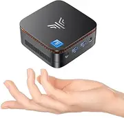 KAMRUI Essenx E1 Mini PC,W-11 Pro 12th N97 Mini Computers(Beat N150,up to 3.6GHz),Mini Desktop Computers 16GB RAM 512GB SSD,Desktop PC Support 4K HDMI+DP,Mini PC with Dual WiFi,Business Home Office