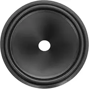 uxcell 8" Paper Speaker Cone Subwoofer Drum Paper 1" Coil Diameter with Rubber Surround
