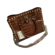 NWT! Del Mano women tote bag size large