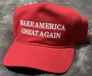 Donald Trump Red MAGA Hat Make America Great Again Cali Fame 2016 Unworn